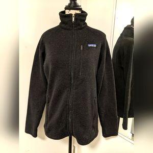 Patagonia zip-up fleece sweater